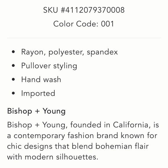 NWT Anthropologie One Shoulder Bow Tie Top Sz L - Picture 5 of 5